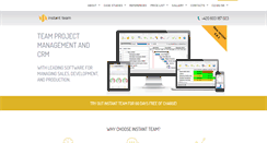 Desktop Screenshot of instant-team.com