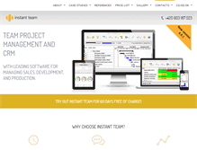 Tablet Screenshot of instant-team.com